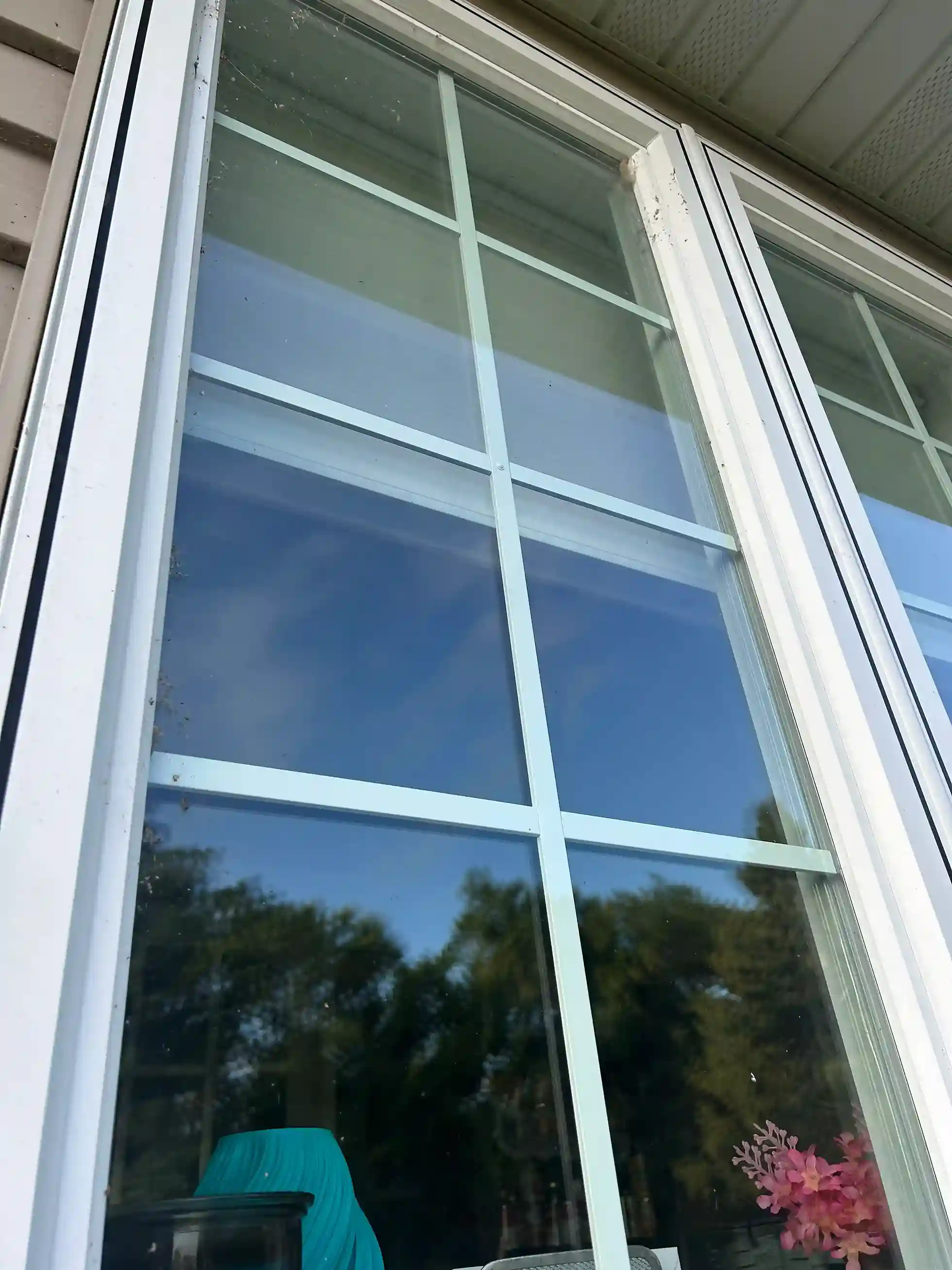 Residential home exterior window washing service in Morris Minnesota