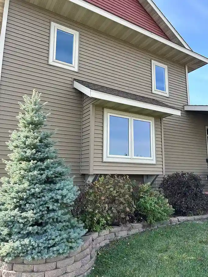 Sparkling clean exterior window glass restoration in Morris MN