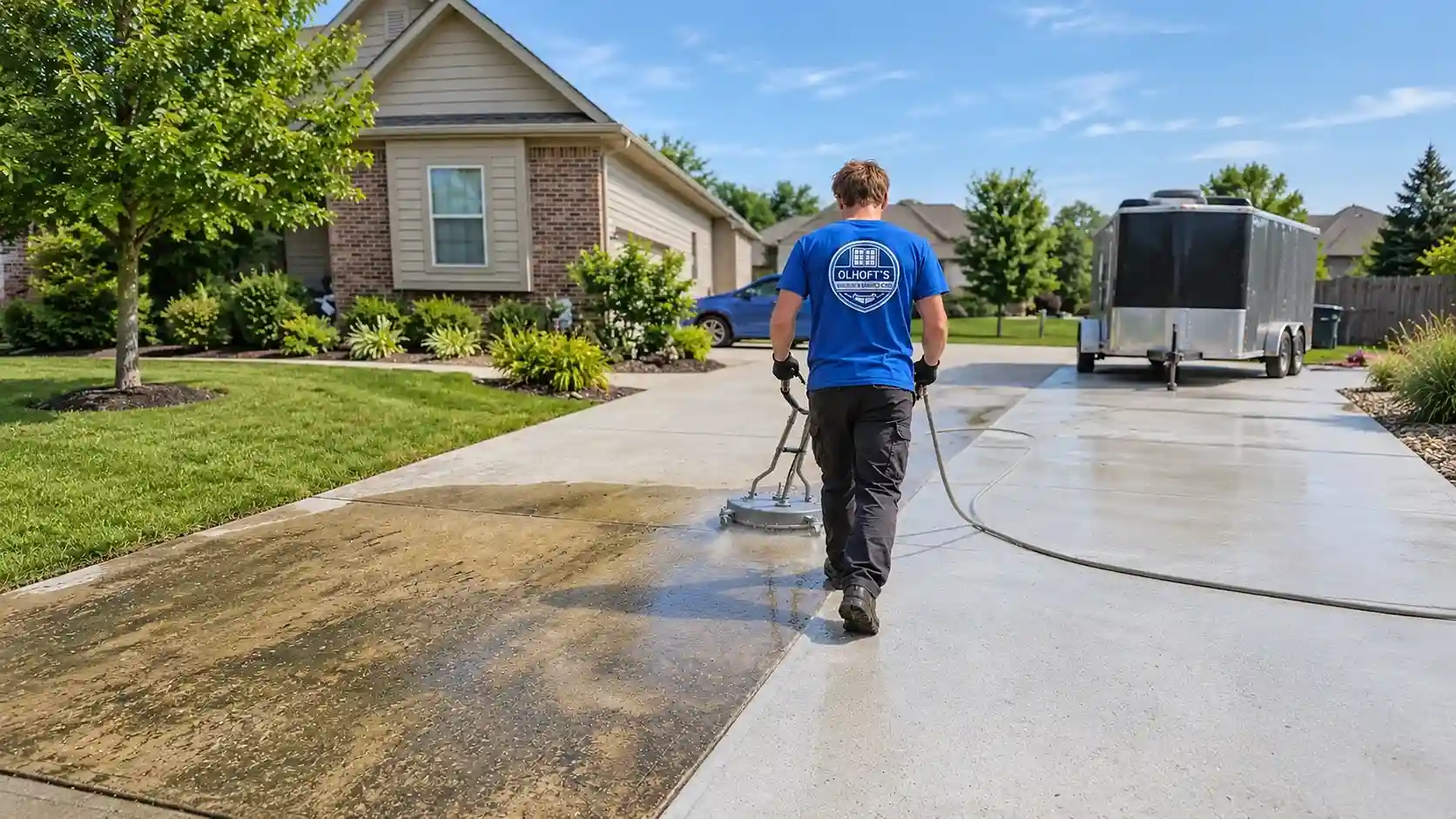 Commercial and Residential Concrete Pressure Washing in Morris MN